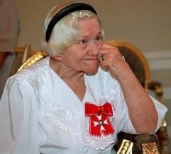 Irena Sendler (Archivfoto vom 18.09.1996) hatte 2500 jüdischen Kindern aus dem Warschauer Getto das Leben gerettet. (Foto: dpa)