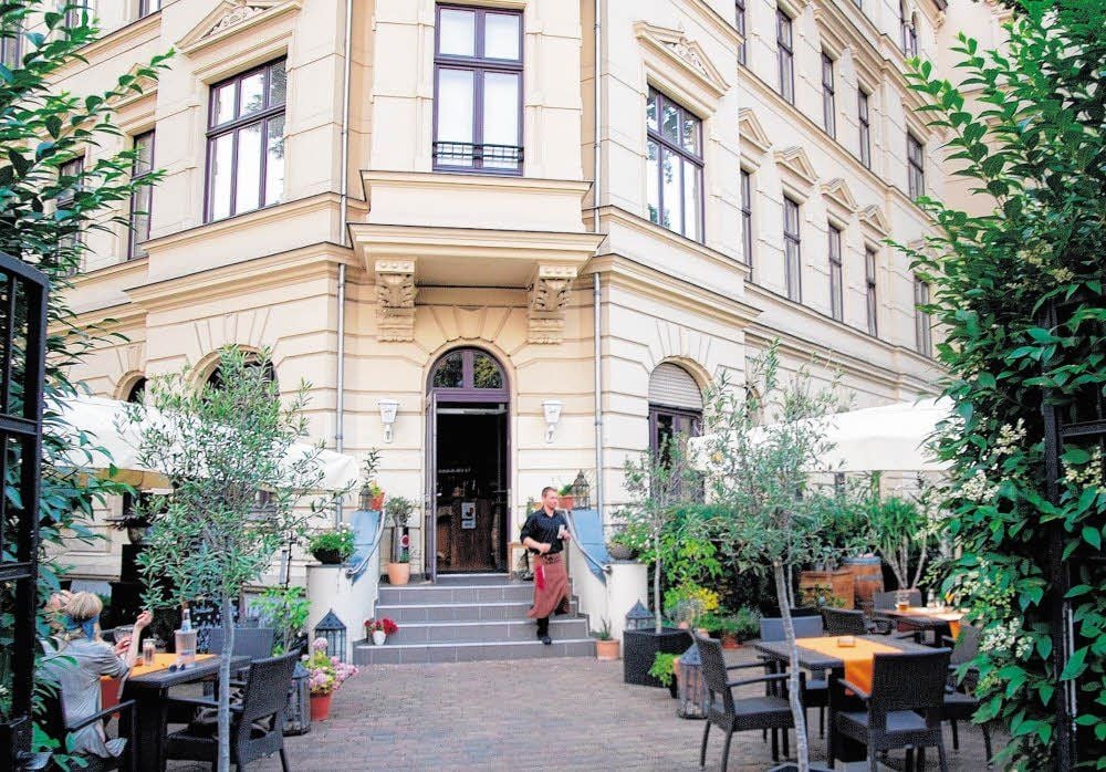 Gediegener Eindruck von außen: das „France & Italia“ in Magdeburg