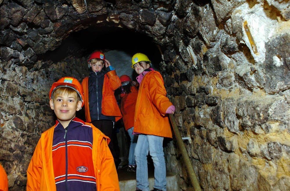 Auf rund 700 Metern werden Gäste durch die Gewölbe unter Zeitz geführt.