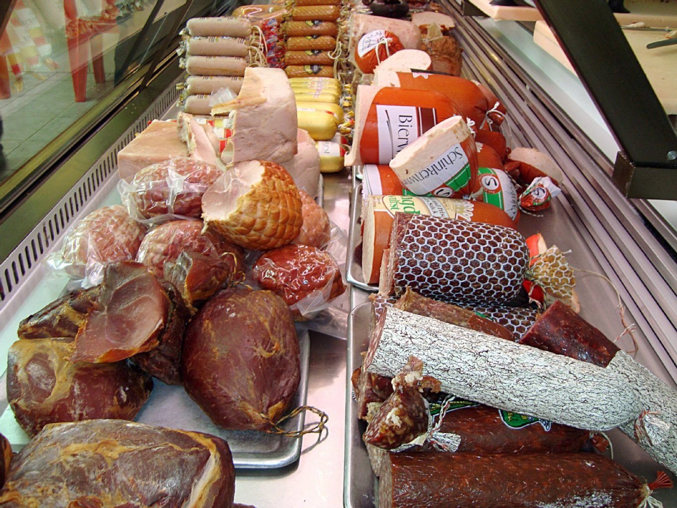 Deftig: hausschlachtene Wurst.