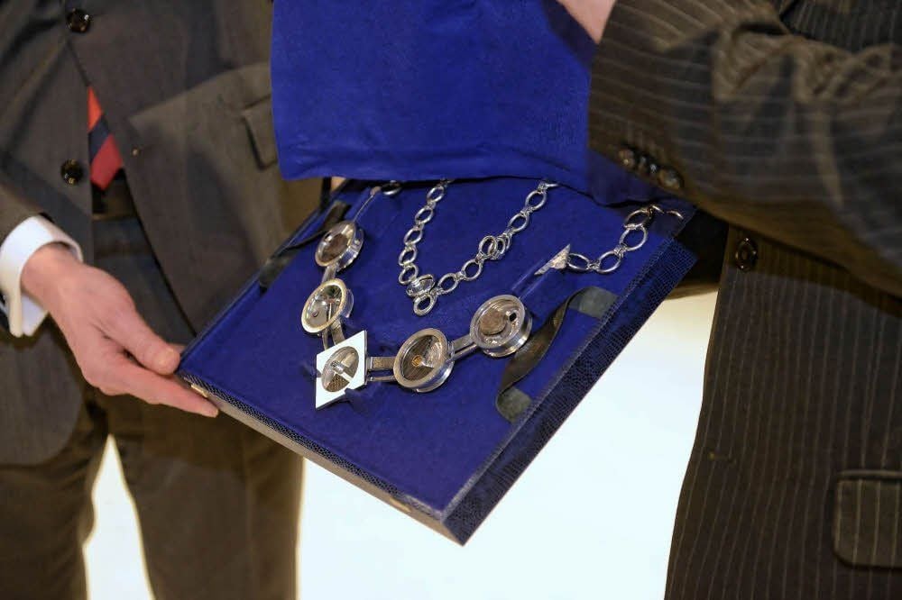 Die neue Amtskette des Oberbürgermeisters