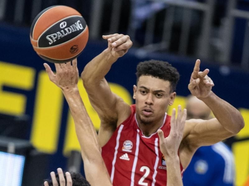 Gegen Roter Stern Belgrad treffsicherster der Bayern: Wade Baldwin. Foto: Andreas Gora/dpa