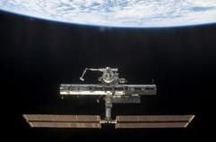 Die internationale Raumstation ISS (Foto: dpa)