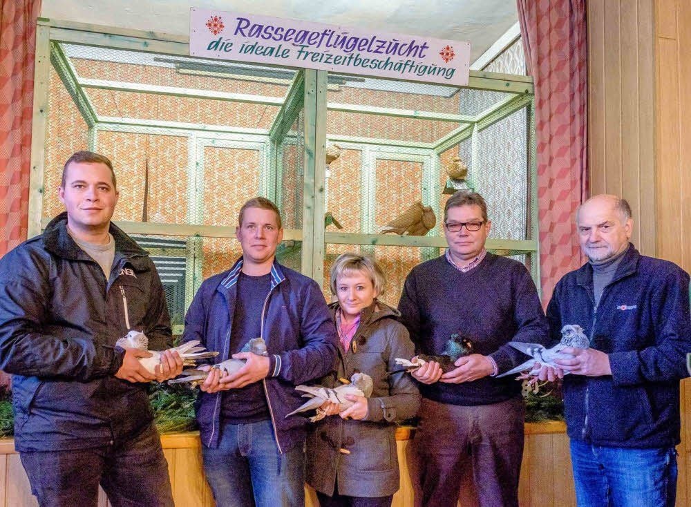 Martin Herrmann, Christoph Mehre, Jenny Roszack, Hartmut Schulz und Ulrich Scholz sind Europameister.