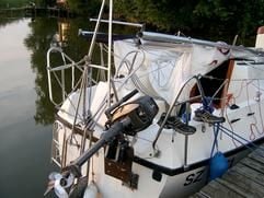 Bei einem orkanartigen Sturm im Nordosten Polens sind auch viele Boote beschädigt worden. (Foto: dpa)