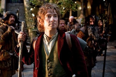 Martin Freeman als Bilbo Baggins im Kinofilm «Der Hobbit: Eine unerwartete Reise». Als im Oktober 2010 die Nachricht herauskam, dass Martin Freeman den kleinen «Hobbit» spielen würde, war er außerhalb seiner Heimat Großbritannien wenig bekannt. Das hat sich Dank der begehrten Rolle schon vor dem Kinostart der neuen Tolkien-Verfilmung geändert. (FOTO: DPA)