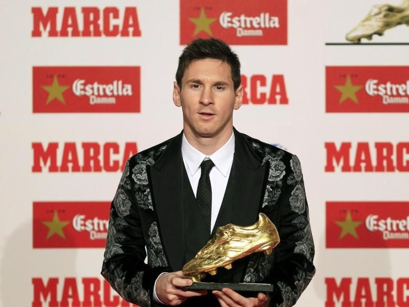 Lionel Messi traf in der Saison 2012/2013 46 Tore.
