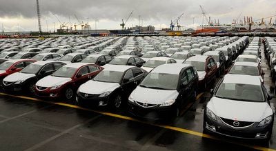 Die deutsche Autoindustrie steuert nach monatelangem Absatzrückgang auf das schlechteste Jahr seit 1990 zu. (FOTO: DDP)