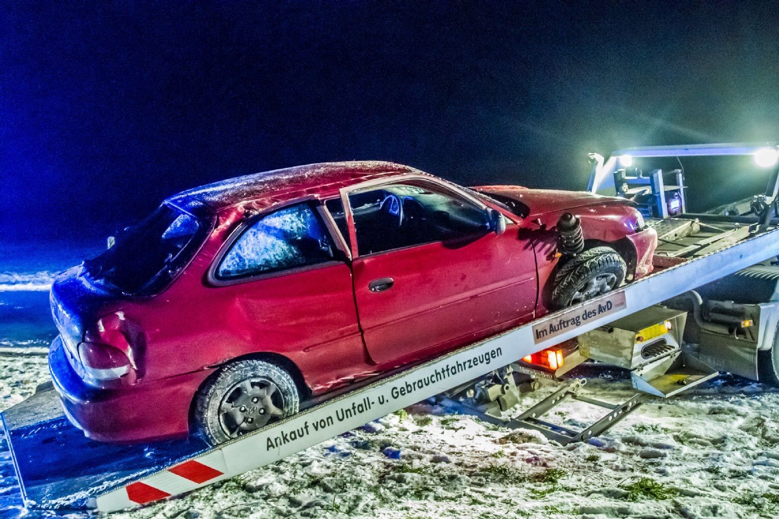 Unfall zwischen Karlsfeld und Euper