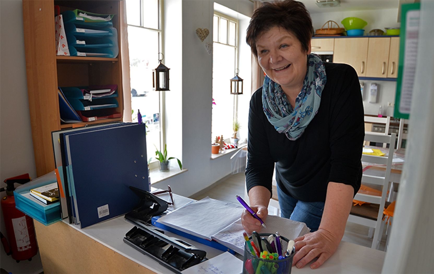 Sybille Treptow leitet den Hospizkreis Aschersleben-Staßfurt.