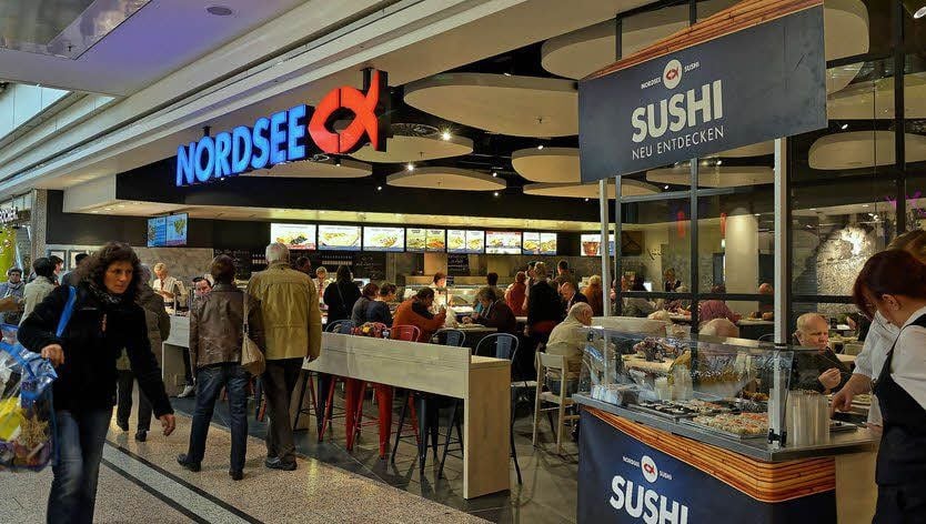 Das Restaurant Nordsee präsentiert sich im neuen Design.