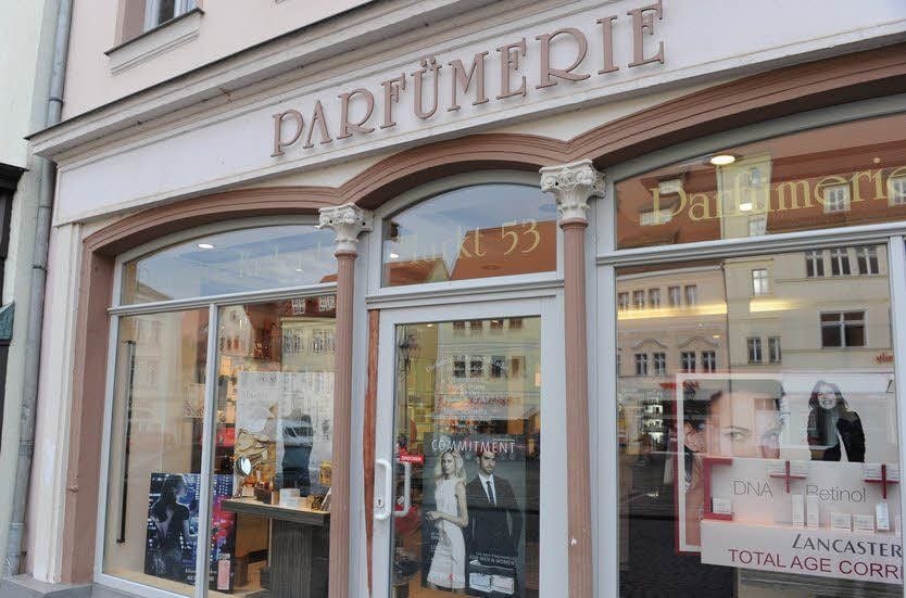 Die Parfümerie am Eisleber Markt.