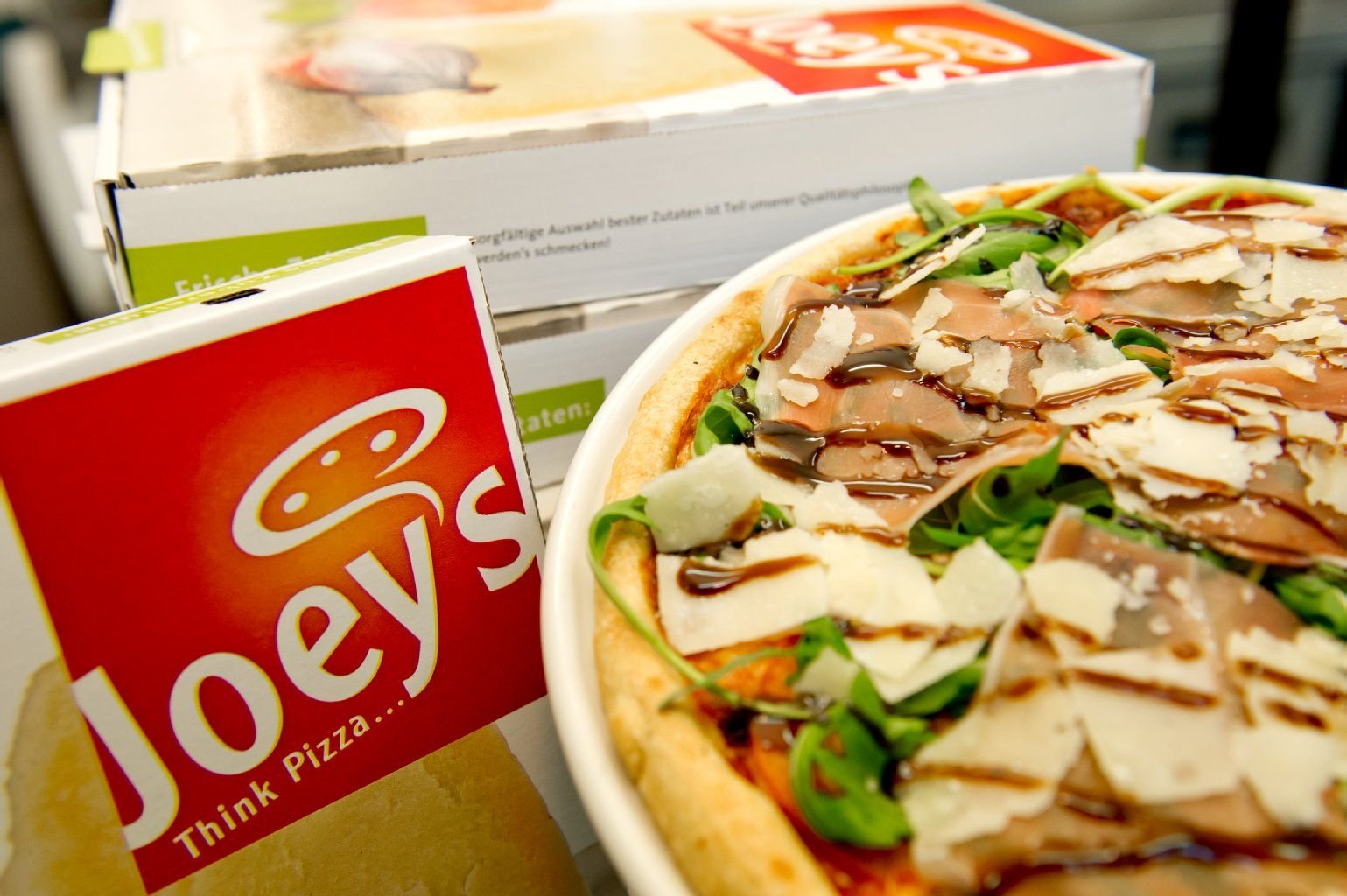 Eine Pizza von Joey's Pizzaservice