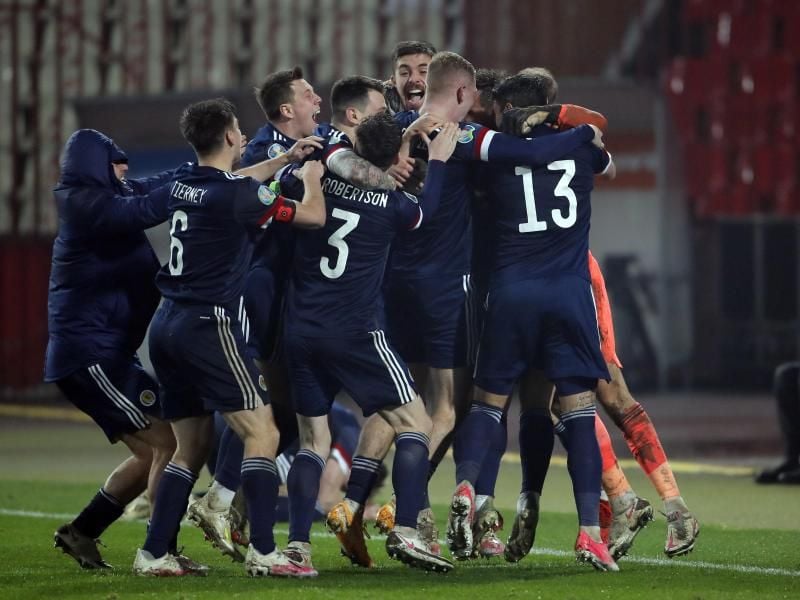 Die Schotten haben sich für die EM qualifiziert. Foto: Predrag Milosavljevic/XinHua/dpa