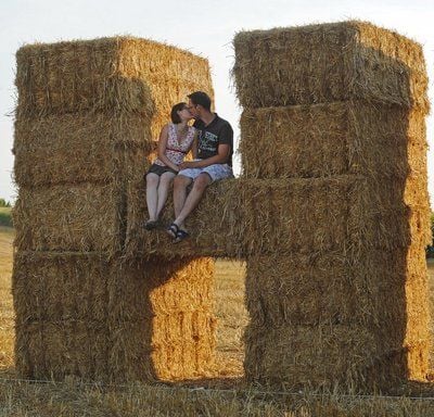 Das frisch verlobte Pärchen will schon im Herbst heiraten. (FOTO: DPA)