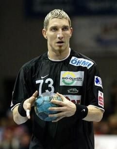 Stefan Kretzschmar im Champions-League-Spiel gegen Skopje im November 2003. (Foto: dpa)