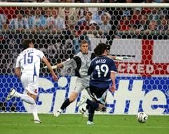 Egal, ob staatliche oder private Sportwette, wer für die Partie zwischen Argentinien und Serbien-Montenegro am 16. Juni auf einen 6:0-Sieg für die Argentinier getippt hat, lag richtig. (Foto: dpa)