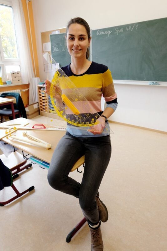 Henriette Walter lässt sich zur Grundschullehrerin ausbilden.