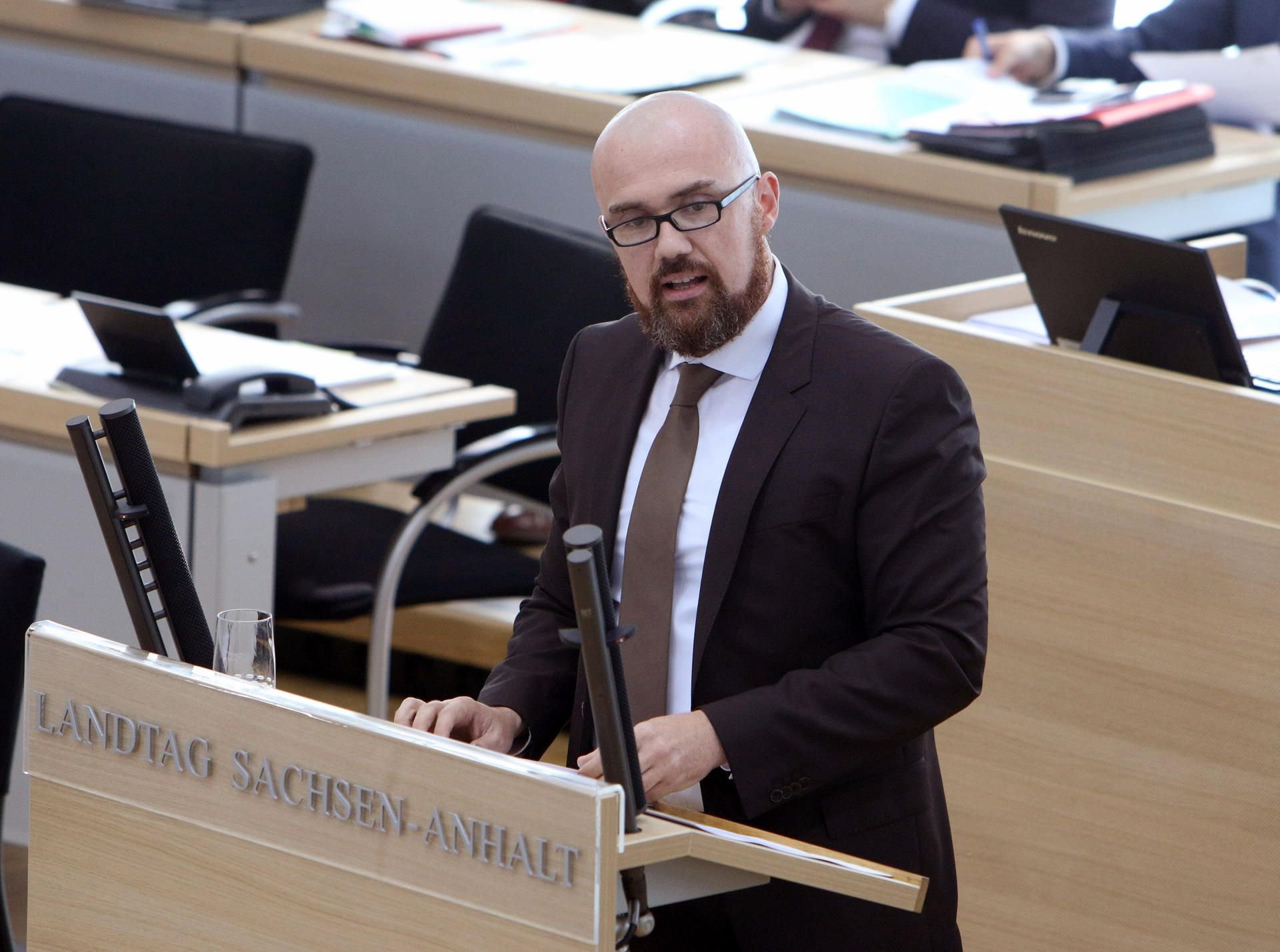 Hans-Thomas Tillschneider gilt als einer der radikalsten Rechtsaußen in der AfD.
