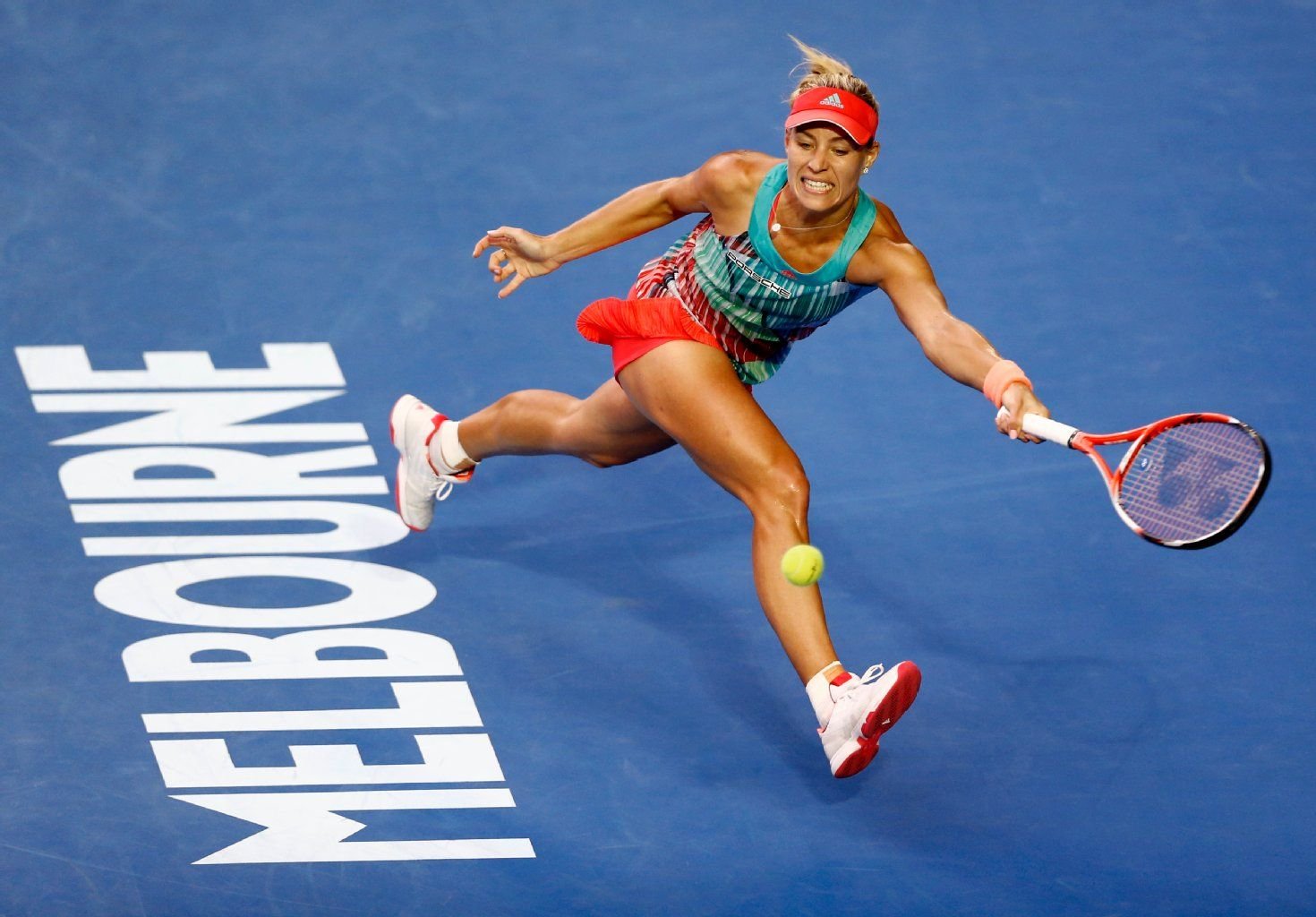 Angelique Kerber beim Finale der Australian Open in Melbourne.