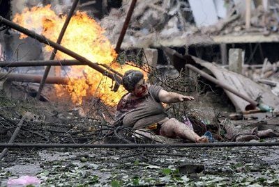 Georgische Truppen rückten 2008 in die abtrünnige Region Südossetien ein. Russische Truppen marschierten daraufhin in Georgien ein. Nun liegt der EU ein Bericht zu den Geschehnissen vor. (ARCHIVFOTO: DPA)