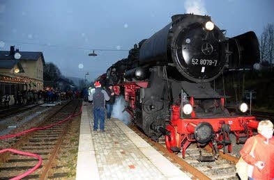 Noch bis zum 28. November fährt die Dampflok von Jessen nach Quedlinburg.