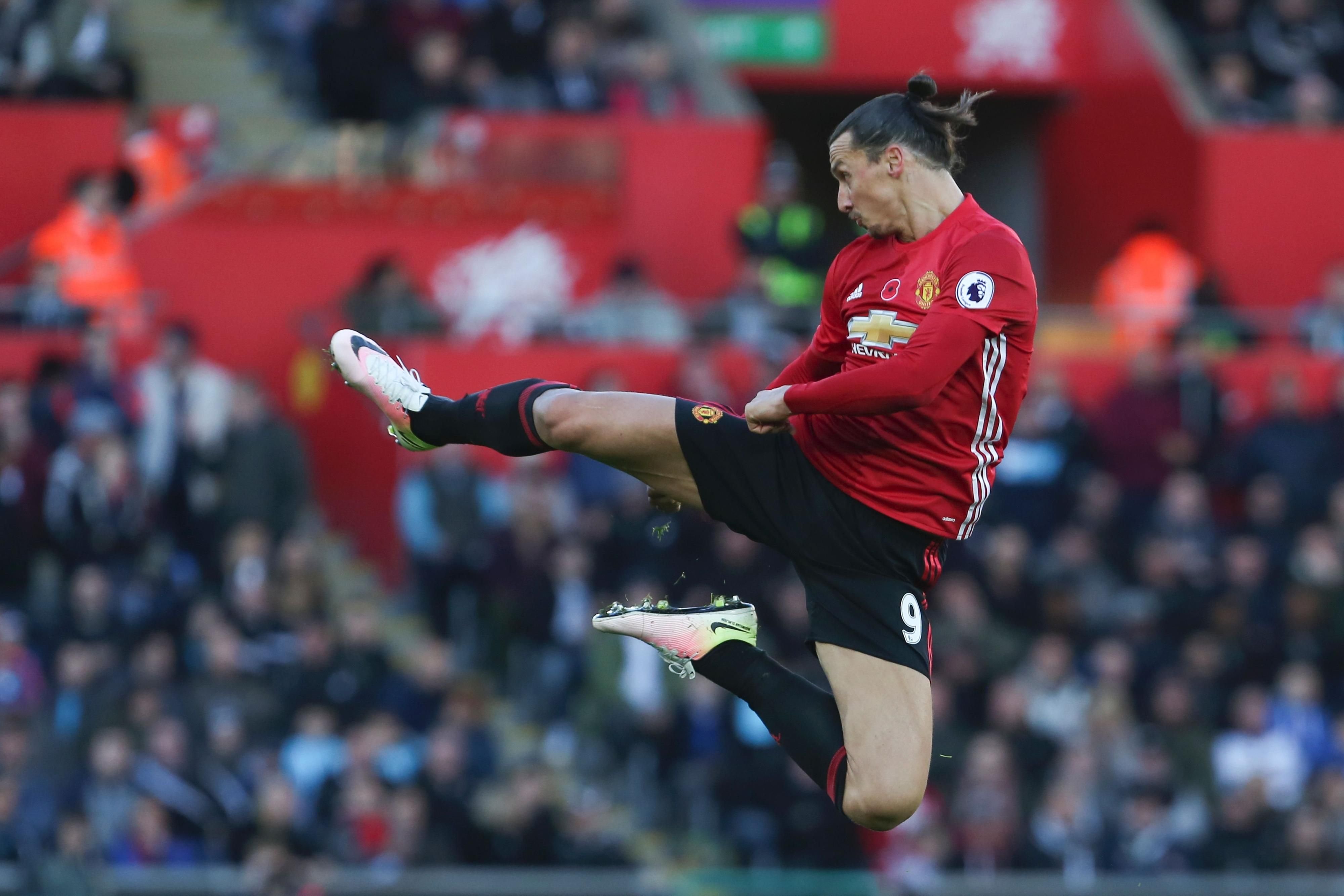 Zlatan Ibrahimovic von Manchester United.