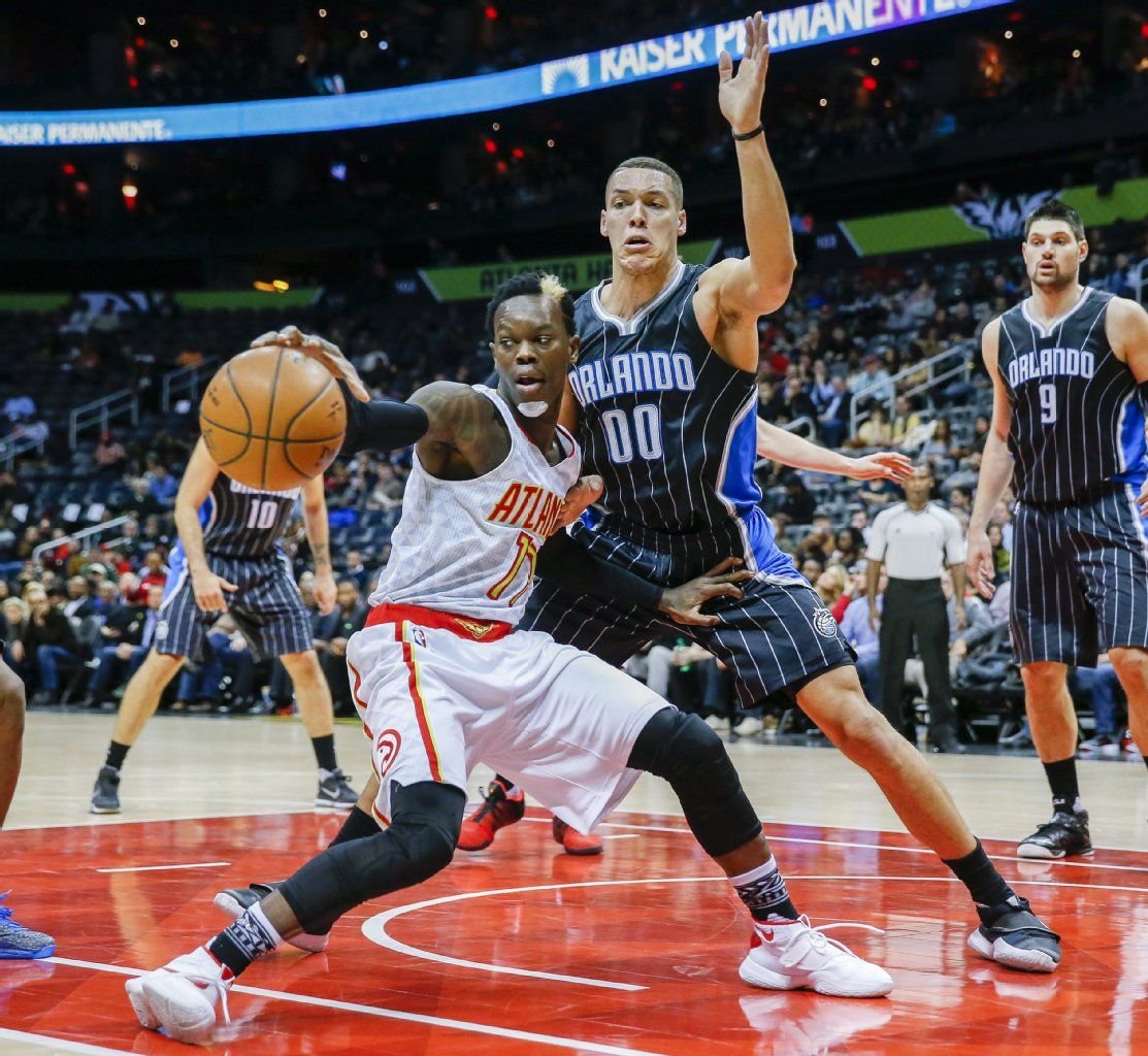 Dennis Schröder von den Atlanta Hawks.