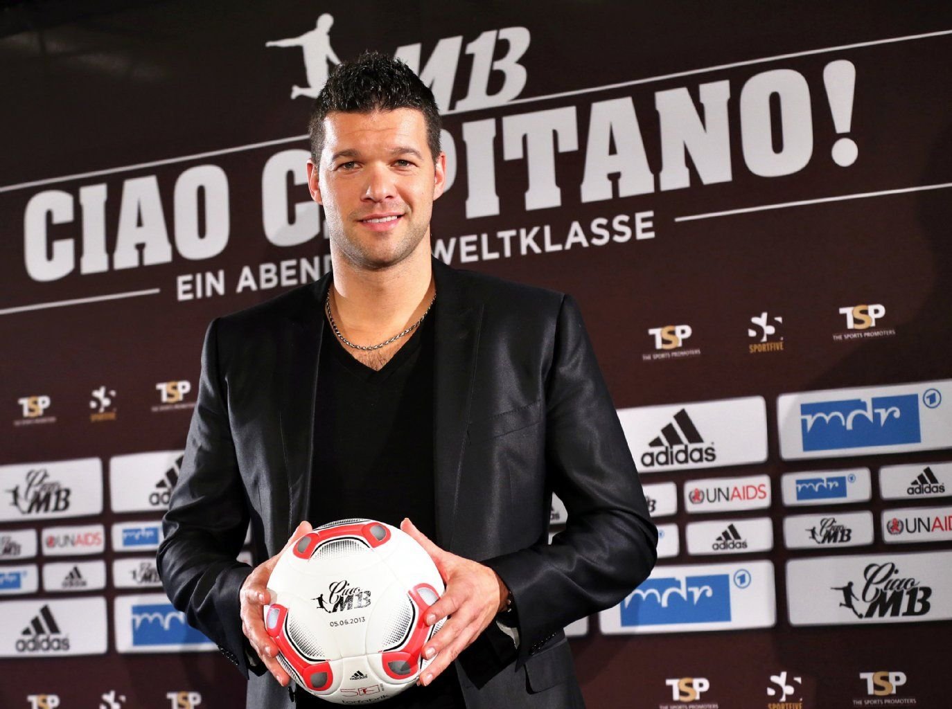Ex-Nationalspieler Michael Ballack spendet für den guten Zweck.