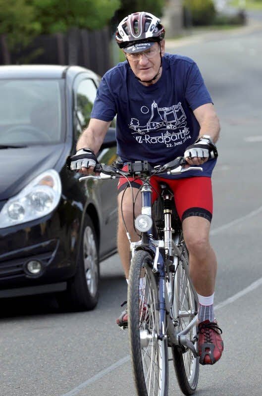 Es gehört seit der Jugendzeit zur Leidenschaft von Peter Göldner aus Nonnewitz: Fahrradfahren.