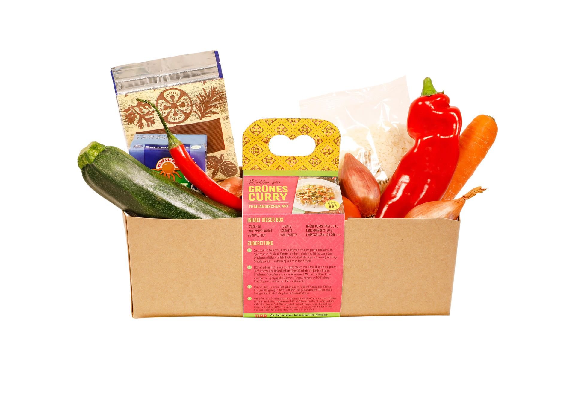 Über eine Testphase von vier Monaten und mit wechselnden Gerichten sollen die Kochboxen bei Aldi Süd erhältlich sein.