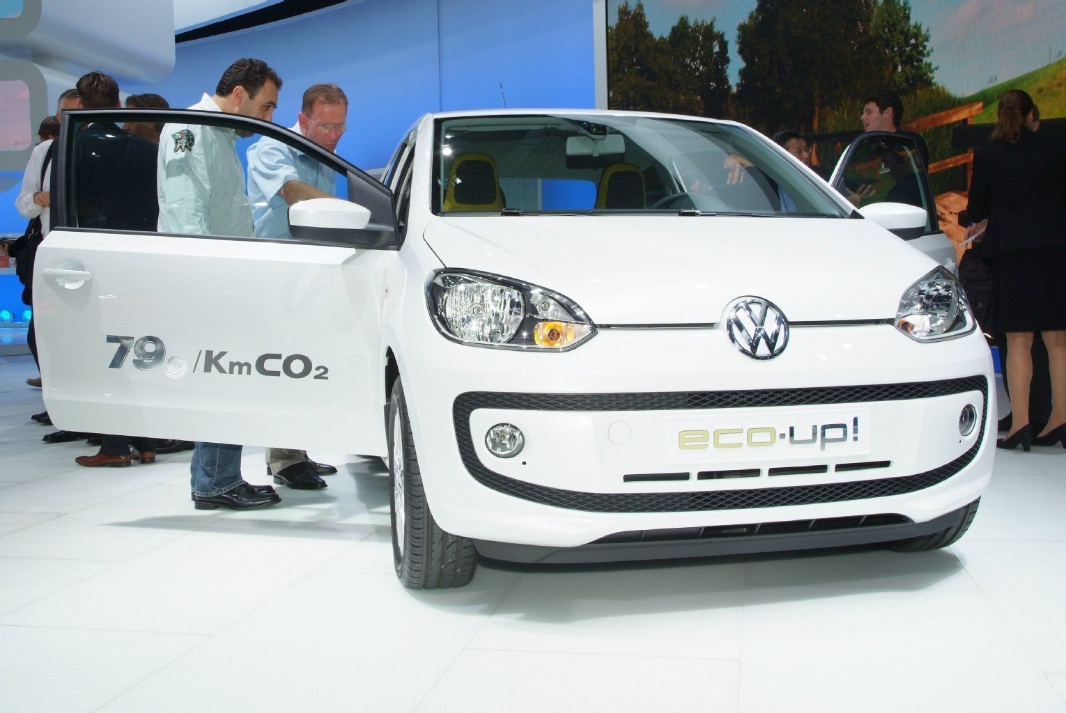Der mit Erdgas betriebene Eco-Up von VW ist laut ADAC der günstigste Öko-Kleinwagen.