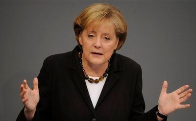 Bundeskanzlerin Angela Merkel (FOTO: DDP)