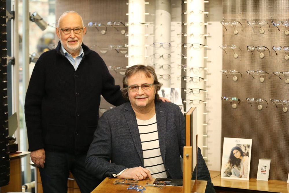 Die zweite und die dritte Generation: der 80-jährige Heiko und sein Sohn Henryk Weber.