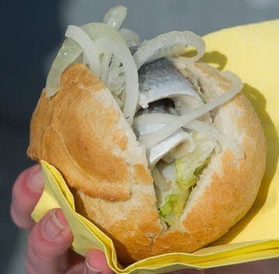 Begehrtes Fischbrötchen