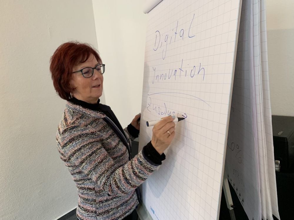 Digitalisierung und Investitionen sind zwei Schwerpunkte der Beratungsgespräche von Doris Knöfel.