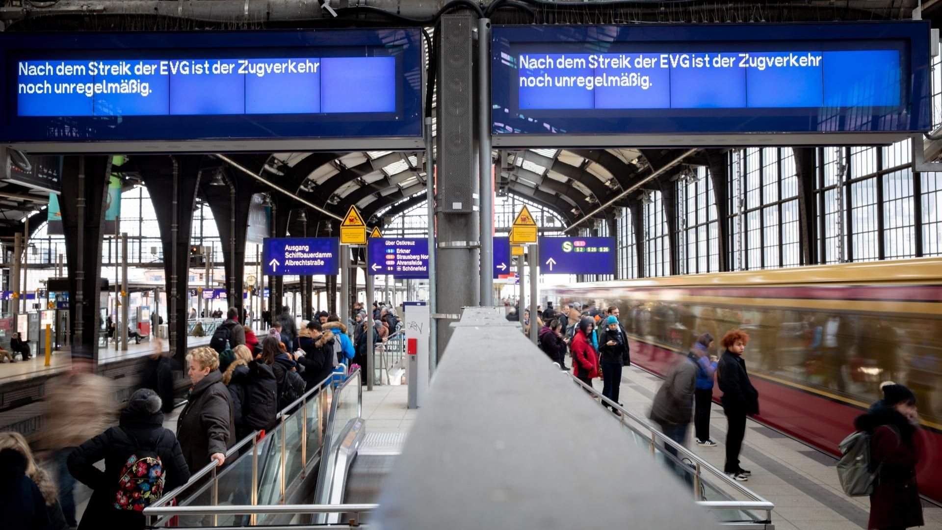 Ein weiterer Streik bei der Bahn ist möglich.