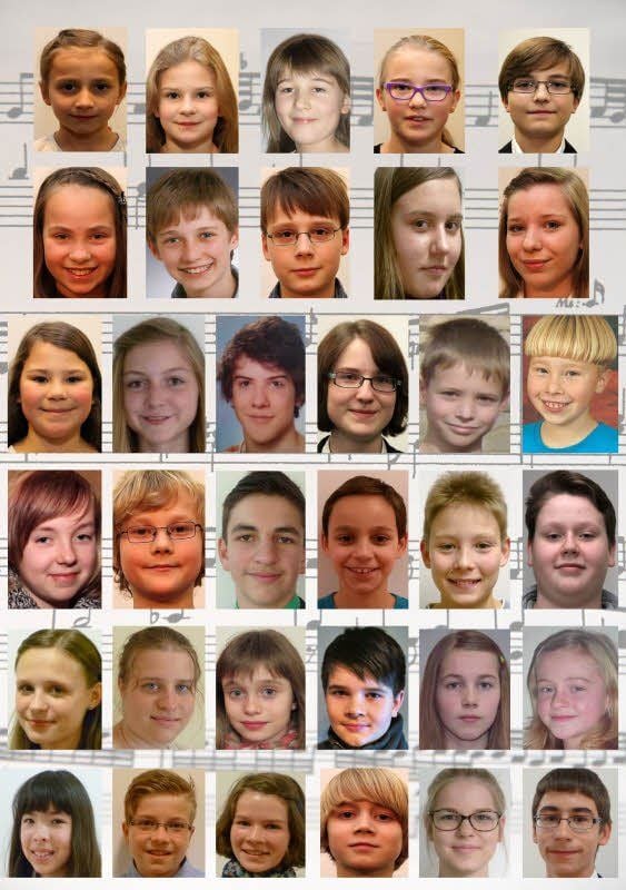 Die teilnehmenden Musikschüler