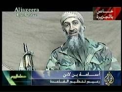 Ausschnitt aus einem Video mit Osama Bin-Laden (Foto: dpa)
