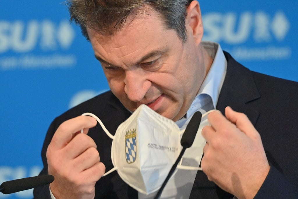 Markus Söder von der CSU wäre auch gern Kanzler-Kandidat der Union geworden.