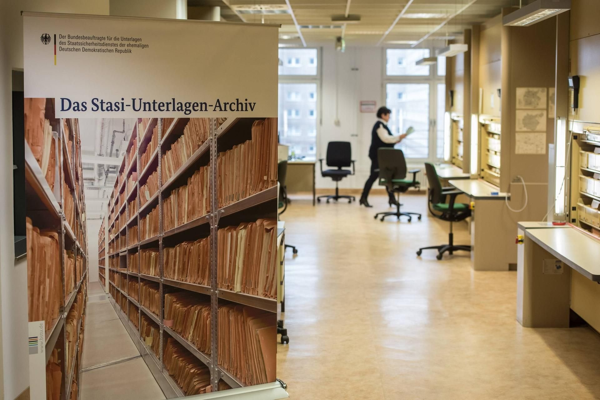 Das Stasi-Unterlagen-Archiv in Berlin: Künftig sollen die Stasi-Unterlagen in die Verantwortung des Bundesarchivs eingegliedert werden..
