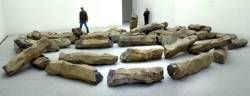 Naturbasaltblöcke von Joseph Beuys (1921-1986)