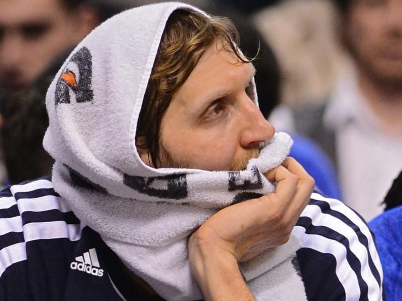 Dirk Nowitzki hat mit seinen Mavericks die Playoffs endgültig verpasst.