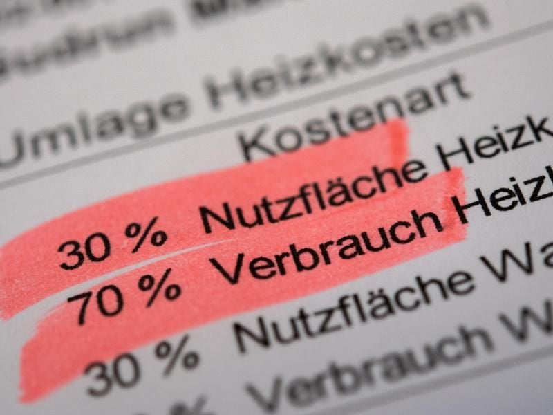 Ein wesentlicher Teil der Heizkosten muss verbrauchsabhängig abgerechnet werden, je nach Mietvertrag mindestens 50 und höchstens 70 Prozent. Foto: Andrea Warnecke