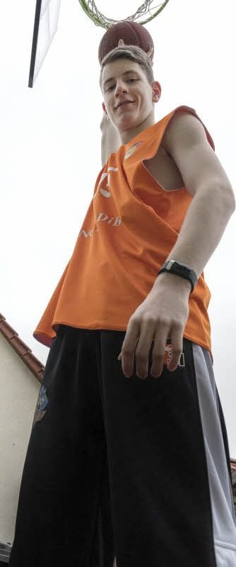 Lukas Passarge zählt zu den größten Basketball-Talenten in Deutschland.