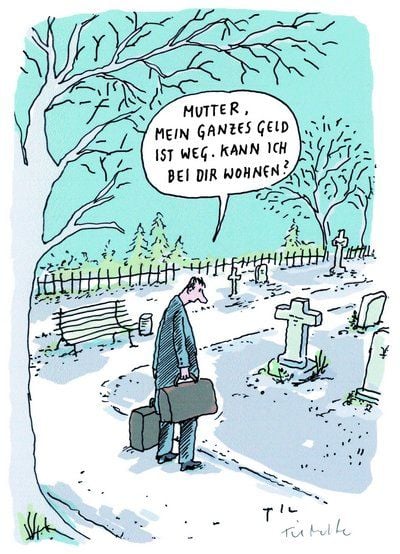 Mit der Karikatur überzeugte Mette die Jury des 10. Deutschen Karikaturenpreises, der in Dresden verliehen wurde. (FOTO: Til Mette/Deutscher Karikaturenpreis)