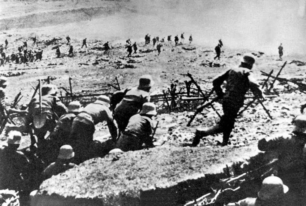 Zehnttausende Soldaten starben während des Ersten Weltkriegs in den Schützengräben.