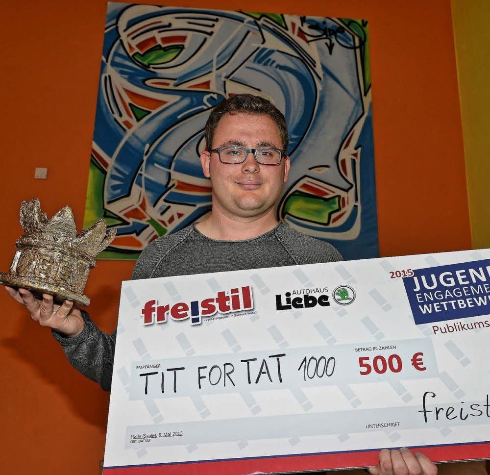 Christian Altmann hat sich als Leiter des städtischen Jugendclubs Zoberberg in Dessau-Roßlau einen Namen als engagierter Streiter für gemeinschaftliche Projekte gemacht.