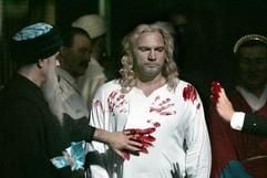 Endrik Wottrich als Parsifal in Bayreuth. (Foto: dpa)