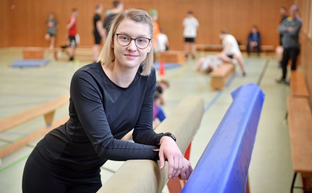 Einst Schülerin, jetzt absolviert Lara Schäfer in der Roitzscher Ganztagsschule ihr Praktikum auf dem Weg zur Lehrerin.